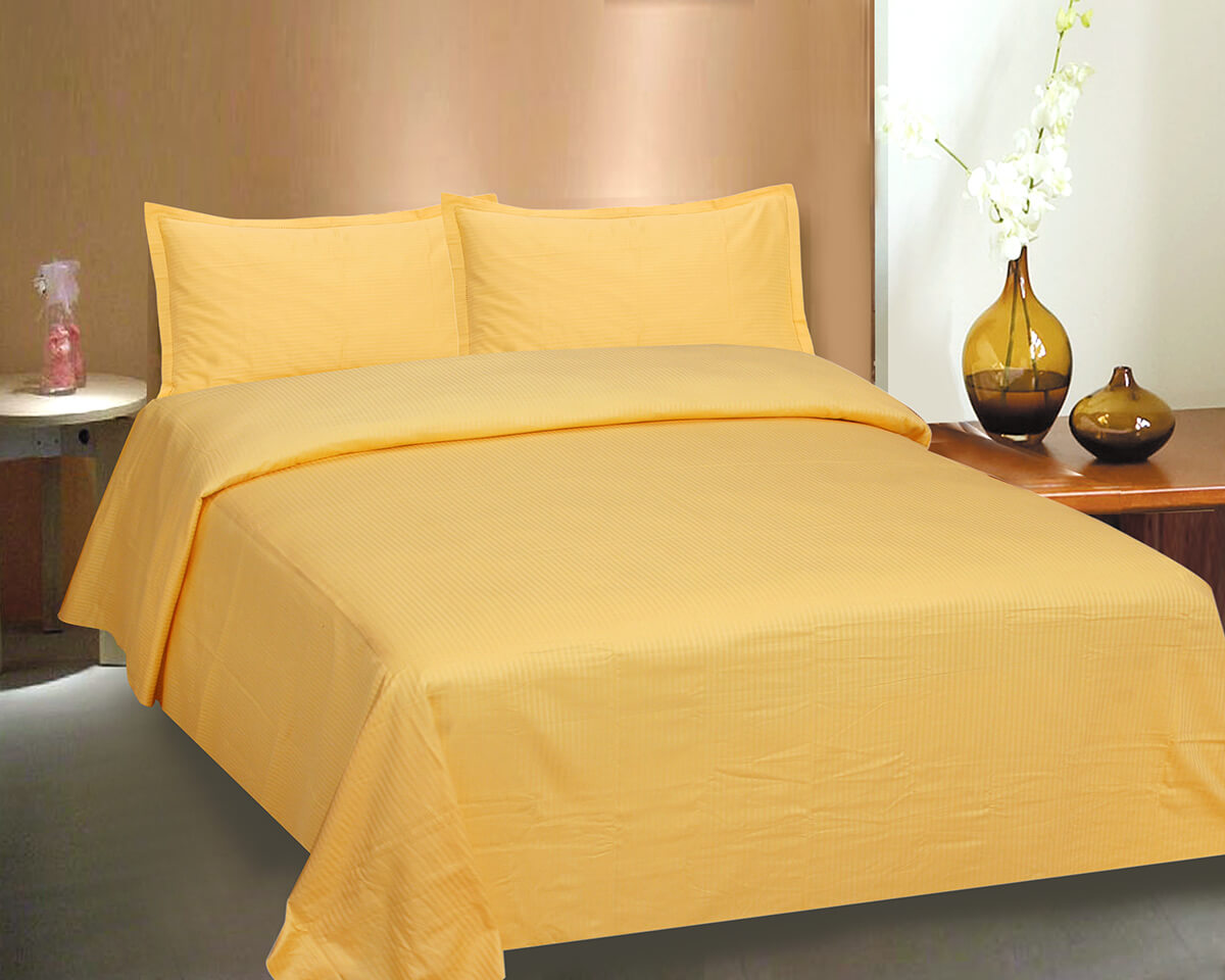 WIPL BS 07 A - SATEEN PENCIL STRIPES YELLOW | Winners Industries